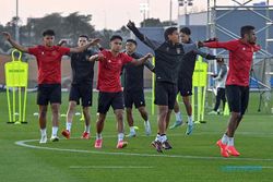 Latihan Timnas Indonesia Jelang Laga Lawan Vietnam di Piala Asia 2023 Qatar