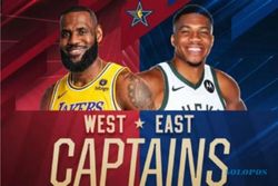 Fiks, LeBron Kapten Wilayah Barat NBA All Star, Giannis Wilayah Timur