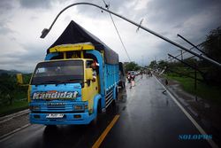 Puting Beliung Terjang Ponorogo, 3 Rumah Rusak & Sejumlah Tiang Listrik Ambruk