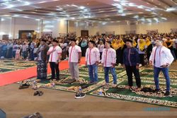 4.000 Guru Ngaji Kota Solo Deklarasi Dukung Prabowo-Gibran