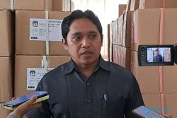 KPU Solo Terima Surat Suara Capres dan Caleg DPD, yang Lain Masih Dicetak