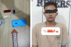 Terciduk Pakai Narkoba, Pemuda Gemolong Sragen Diringkus Polisi