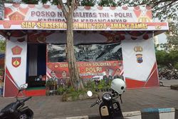 Ada Posko Netralitas TNI/Polri di Alun-alun Karanganyar, Warga Bisa Lapor 