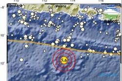 Baru Saja, Gempa M 5,6 Guncang Kuta Selatan Bali, Tak Berpotensi Tsunami