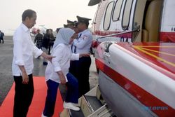 Iriana Jokowi Acungkan Salam 2 Jari saat Kunker di Jateng, Gibran: Hal Biasa