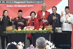 Pose Tiga Jari Wapres Ma’ruf Amin di HUT PDIP Tuai Polemik, Ini Kronologinya