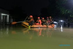 66 Rumah di Sragen Terendam Banjir Luapan Sungai Mungkung dan Garuda