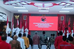 HUT ke-51 PDIP: Megawati Datang Bersama Prananda, Puan Sendiri