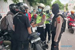 Konvoi Kampanye Gunakan Knalpot Brong, 3 Pengendara Motor Ditindak Polisi Solo