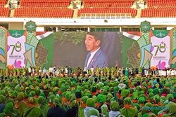 Hadiri Acara Harlah di GBK, Presiden Jokowi: Muslimat NU Memang Luar Biasa