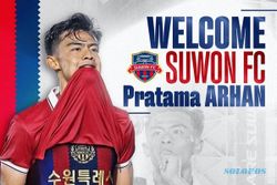 Resmi! Pratama Arhan Gabung Klub Liga Korsel Suwon FC