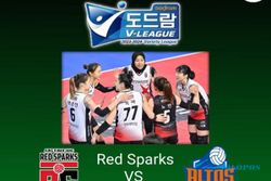 Red Sparks & IBK Altos Berebut Posisi 4 di Laga Penutup Putaran Ke-4 V-League