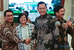 Momen AHY-Moeldoko Bertemu dan Bersalaman saat Sidang Kabinet di Istana Negara