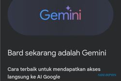 Chatbot Google Bard Ganti Nama Gemini, Lebih Canggih