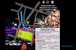 7 Jalan di Solo Ditutup untuk Karnaval Grebeg Sudiro, Ini Daftarnya