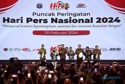 Presiden Jokowi Hadiri Puncak Peringatan Hari Pers Nasional 2024