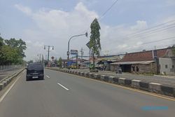 Jalanan di Sukoharjo Lengang Saat Pemilihan Umum Berlangsung