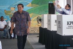 Di TPS SBY Nyoblos Pemilu 2024, Prabowo-Gibran Menang Telak