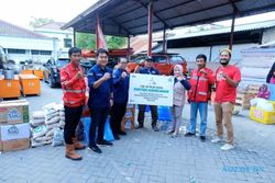 Peduli Banjir Grobogan & Demak, Semen Gresik dan BPBD Salurkan Bantuan Logistik