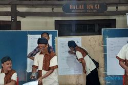 Prabowo-Gibran Menang Telak di TPS 020 Baluwarti Tempat Wawali Teguh Nyoblos