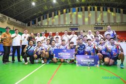 Turnamen Bola Voli Piala Gubernur Jateng: Bank Jateng & Petrokimia Gresik Juara
