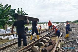 Daftar Kereta yang Terdampak Banjir antara Stasiun Gubug-Karangjati Semarang