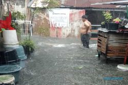 Hujan Lebat sejak Siang, 5 Wilayah di Solo Tergenang Air