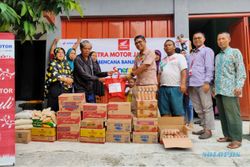 Astra Motor Jateng Salurkan Bantuan bagi Korban Banjir di Kabupaten Grobogan