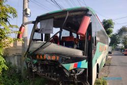 Kecelakaan Bus Vs Pikap di Jalan Solo-Semarang Ampel Boyolali, 1 Meninggal