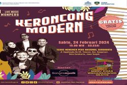 Sasar Kawula Muda, Live Musik Keroncong Modern di Monumen Pers Nasional