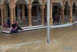 BPBD: 8.170 Warga Demak Mengungsi akibat Banjir di 30 Desa 7 Kecamatan