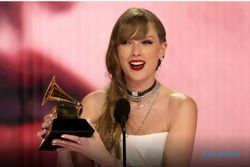 Taylor Swift Cetak Rekor Empat Kali Raih Grammy Kategori Album of The Year