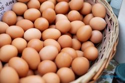 Harga Telur Kompak Bertahan Tinggi di 4 Pasar Tradisional di Sukoharjo