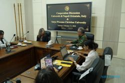 Tingkatkan Kerja Sama, UKSW Terima Kunjungan Universita di Napoli L Orientale
