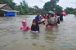 Banjir Landa Kudus, 3 Pelajar Meninggal Tenggelam & Ribuan Rumah Terendam