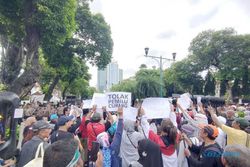Ribuan Polisi Amankan Unjuk Rasa Pemilu di 3 Lokasi di Jakarta