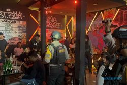 Giliran Kafe di Jalan Moh Yamin Laweyan Disasar Razia Tim Sparta Solo
