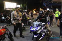 Masih Nekat, Polisi Solo Kembali Jaring Puluhan Kendaraan Berknalpot Brong