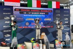 Pembalap Gokart Indonesia Rito Runner Up di Trofeo Andrea Margutti