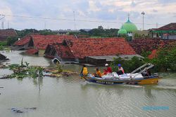 Tanggul Sungai Wulan Demak Jebol, Ribuan Rumah Terendam Banjir