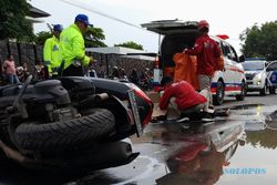 Pengendara Motor asal Sambungmacan Meninggal Kecelakaan di Benersari Sragen