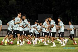 Latihan Timnas Indonesia Jelang Lawan Vietnam di Kualifikasi Piala Dunia 2026