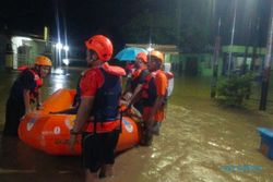 Hujan Deras Guyur Sragen, Banjir Melanda 13 Desa di 8 Kecamatan