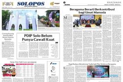 Solopos Hari Ini : PDIP Solo Belum Punya Cawali Kuat