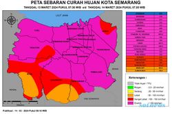 Data Curah Hujan di Semarang: Masuk Kategori Ekstrem, jadi Pemicu Banjir