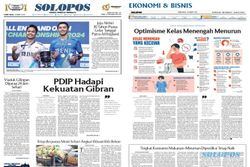 Solopos Hari Ini : PDIP Hadapi Kekuatan Gibran