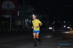 Siksorogo Sahuran 42 Km, Kapolres Karanganyar Finis dalam Waktu 5 Jam 58 Menit