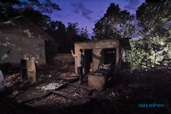 Satu Rumah Warga di Susukan Semarang Terbakar saat Ditinggal Tarawih
