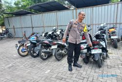 Viral Pemotor Ugal-ugalan di Klaten, Polisi Tangkap 16 Remaja dan Sita 6 Motor