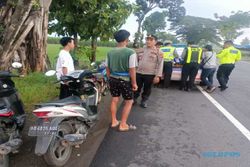 Polisi Operasi Balap Liar di Sambungmacan Sragen, 18 Unit Motor Disita
